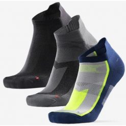 Duńskie Skarpetki Biegowe Krótkie 3-Pak Multikolor 39-42. Skarpetki damskie ZEAGLE, bez wzorów, z elastanu. Za 150.99 zł.