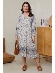 Curvy Lady Sukienka w kolorze beżowym rozmiar: 44/46. Brązowe sukienki damskie Curvy Lady, bez wzorów, z wiskozy, klasyczne, bez ramiączek. Za 74.63 zł.