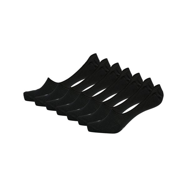 Niewidzialne skarpety Hummel Chevron (x6). Czarne skarpetki damskie Hummel, bez wzorów, z bawełny. Za 134.50 zł.