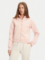Guess Bluza V2YQ17 K7UW2 Różowy Regular Fit. Czerwone bluzy damskie Guess, l, z aplikacjami, z wiskozy, bez kaptura. Za 219.99 zł.