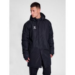 HUMMEL kurtka ciepła hmlAUTHENTIC BENCH JACKET. Czarne kurtki sportowe damskie Hummel, bez wzorów, bez kaptura. Za 300.00 zł.