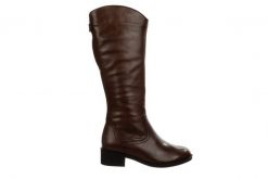 Kozaki Bayla-161 077 46514 Brown 161738, Brązowy, Skóra naturalna - 41. Brązowe kozaki damskie Bayla, z gumy, bez obcasa, bez zapięcia. W wyprzedaży za 412.49 zł.