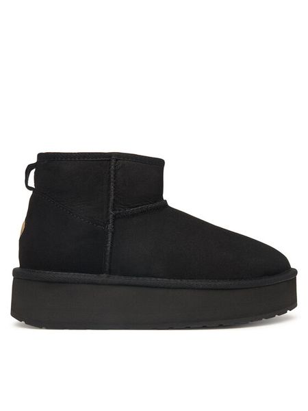 EMU Australia Śniegowce Stinger Micro Flatform 2.0 W13296 Czarny. Czarne śniegowce damskie EMU Australia, z wełny. Za 689.99 zł.