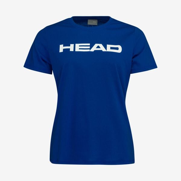 T-shirt damski Club Lucy. Niebieskie t-shirty damskie Head, xl, bez wzorów, z bawełny, bez kołnierzyka. W wyprzedaży za 87.50 zł.