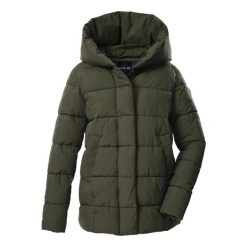 Damska kurtka z kapturem G.I.G.A. DX GW 57. Szare kurtki damskie GIGA DX, na zimę, bez wzorów, z materiału, z kapturem. Za 463.00 zł.