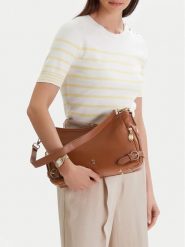 Beverly Hills Polo Club Torebka CEO-BHPC-C-011-09 Brązowy. Brązowe torebki klasyczne damskie Beverly Hills Polo Club, z materiału, bez dodatków. Za 259.99 zł.