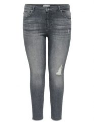 ONLY Carmakoma Dżinsy - Skinny fit - w kolorze szarym rozmiar: 44/L32. Szare jeansy damskie Only Carmakoma. Za 136.13 zł.