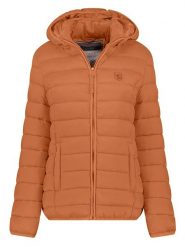Geographical Norway Kurtka pikowana w kolorze pomarańczowym rozmiar: S. Pomarańczowe kurtki damskie Geographical Norway, s, bez wzorów, bez kaptura. Za 166.88 zł.