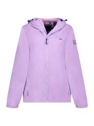 Geographical Norway Kurtka przejściowa "Daril" w kolorze fioletowym rozmiar: M. Różowe kurtki damskie Geographical Norway, m, z aplikacjami, bez kaptura. Za 127.35 zł.