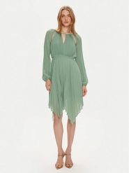 TWINSET Sukienka koktajlowa 241TP2461 Niebieski Regular Fit. Niebieskie sukienki damskie Twinset, bez wzorów, z syntetyku, wizytowe, bez ramiączek. Za 359.99 zł.