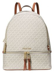 Michael Kors Plecak w kolorze kremowym - 30 x 36 x 14 cm rozmiar: onesize. Brązowe plecaki Michael Kors, bez wzorów, z materiału. Za 796.99 zł.