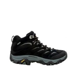 Buty turystyczne Merrell Moab 3 Mid GTX Damskie. Czarne obuwie trekkingowe damskie Merrell, z gore-texu, bez zapięcia. Za 759.65 zł.
