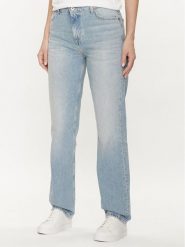 Mustang Jeansy Brooke 1013427 Niebieski Straight Fit. Niebieskie jeansy damskie Mustang. Za 449.99 zł.