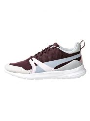 Puma Sneakersy "Duplex Evo Rise" w kolorze bordowym ze wzorem rozmiar: 38,5. Czerwone obuwie sportowe damskie Puma, z materiału, bez zapięcia. Za 306.45 zł.