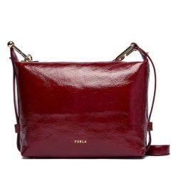 Torebka Furla. Czerwone listonoszki damskie Furla, bez wzorów, bez dodatków. Za 1,299.00 zł.
