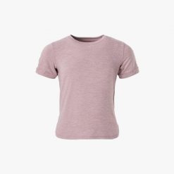 Koszulka treningowa junior Swedemount Core Loose Fit Tee szybkoschnąca. Fioletowe bluzki damskie SWEDEMOUNT, bez wzorów, z tkaniny, sportowe, bez kołnierzyka, bez ramiączek. Za 59.99 zł.