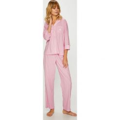 Lauren Ralph Lauren - Piżama. Szare piżamy damskie Lauren Ralph Lauren, z bawełny. W wyprzedaży za 399.90 zł.