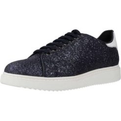 Buty GEOX D THYMAR C Niebieski. Niebieskie obuwie trekkingowe damskie Geox, z syntetyku, bez zapięcia. Za 269.99 zł.