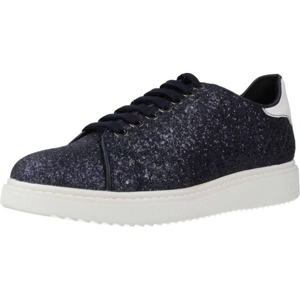 Buty GEOX D THYMAR C Niebieski. Niebieskie obuwie trekkingowe damskie Geox, z syntetyku, bez zapięcia. Za 367.99 zł.