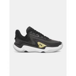 Buty do koszykówki Under Armour Spawn 7. Czarne obuwie sportowe damskie Under Armour, bez zapięcia, do koszykówki. Za 389.99 zł.
