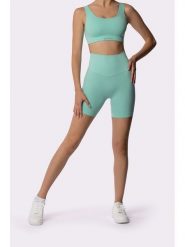 Spaio Szorty sportowe "Adapt" w kolorze turkusowym rozmiar: M. Niebieskie spodenki sportowe damskie Spaio, m, bez wzorów, z materiału, outdoorowe. Za 143.90 zł.