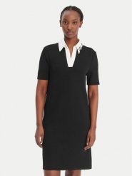 KARL LAGERFELD Sukienka codzienna B1W13029 Czarny Regular Fit. Czarne sukienki damskie KARL LAGERFELD, bez wzorów, z syntetyku, bez ramiączek. Za 779.99 zł.