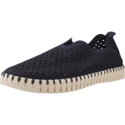 Buty ILSE JACOBSEN TULIP Niebieski. Niebieskie obuwie trekkingowe damskie Ilse Jacobsen, bez zapięcia. Za 274.99 zł.