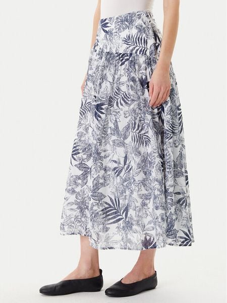 United Colors Of Benetton Spódnica maxi 4ENDD004R Niebieski Relaxed Fit. Niebieskie spódnice damskie United Colors Of Benetton, xl, bez wzorów, z bawełny, maxi. Za 199.99 zł.