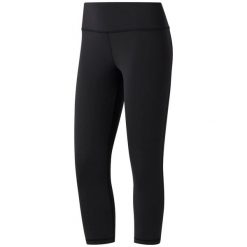 Spodnie treningowe damskie Reebok OS Lux 34 Tight 20. Czarne obuwie sportowe damskie Reebok, bez zapięcia, na fitness i siłownię. Za 145.00 zł.