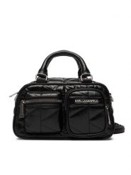 KARL LAGERFELD Torebka B1W30090 Czarny. Czarne torebki klasyczne damskie KARL LAGERFELD, ze skóry, bez dodatków. Za 1,499.00 zł.