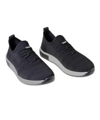 Buty damskie Leiko Fiord. Niebieskie obuwie trekkingowe damskie Brubeck, z dzianiny, bez zapięcia. Za 129.00 zł.