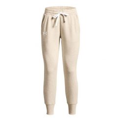 Spodnie Do Biegania Rival Fleece Dla Kobiet. Brązowe spodnie dresowe damskie Under Armour, bez wzorów. Za 260.99 zł.