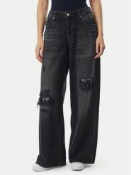 Tommy Jeans Jeansy DW0DW23842 Czarny Loose Fit. Czarne jeansy damskie Tommy Jeans. Za 649.99 zł.
