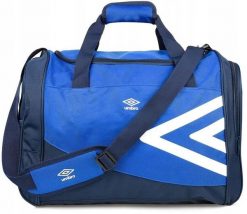 Torba sportowa treningowa na ramię Umbro 46L. Niebieskie torby sportowe Umbro, bez wzorów, z materiału, duże. Za 69.00 zł.