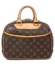 Louis Vuitton Torebka "Trouville" w kolorze brązowym - 30 x 25 x 11 cm rozmiar: onesize. Brązowe torebki klasyczne damskie Louis Vuitton, z materiału, bez dodatków. Za 3,371.99 zł.