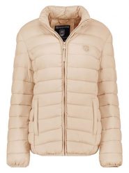 Canadian Peak Kurtka pikowana "Akitaleak" w kolorze beżowym rozmiar: S. Brązowe kurtki damskie Canadian Peak, s, bez wzorów, bez kaptura. Za 100.99 zł.