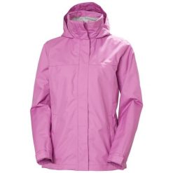 Kurtka przeciwdeszczowa damska Helly Hansen Aden. Czerwone kurtki damskie Helly Hansen, bez wzorów, bez kaptura. Za 573.00 zł.
