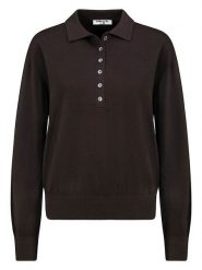 Sublevel Sweter w kolorze ciemnobrązowym rozmiar: XS. Brązowe swetry klasyczne damskie Sublevel, xs, bez kołnierzyka. Za 122.38 zł.