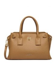 GINO ROSSI Torebka EO-LX20081 Brązowy. Brązowe torebki klasyczne damskie Gino Rossi, z materiału, bez dodatków. Za 329.99 zł.