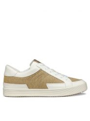 Geox Sneakersy D Blomiee D466HB 0LYBC C2L1Q Złoty. Żółte obuwie sportowe damskie Geox, ze skóry, bez zapięcia. Za 219.99 zł.