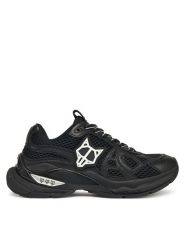 Naked Wolfe Sneakersy Smash Czarny. Czarne obuwie sportowe damskie Naked Wolfe, ze skóry, bez zapięcia. Za 1,189.00 zł.