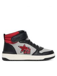 Geox Sneakersy J Washiba J56LQC 054FU C0043 S Szary. Szare buty sportowe chłopięce Geox, ze skóry, bez zapięcia. Za 169.99 zł.