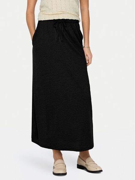 JDY Spódnica maxi Dalila 15317570 Czarny Regular Fit. Czarne spódnice damskie JDY, xs, bez wzorów, z syntetyku, maxi. Za 59.99 zł.