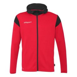 Bluza dresowa z kapturem Uhlsport Squad 27. Czarne bluzy damskie Uhlsport, xl, bez wzorów, z dresówki, z kapturem. Za 217.50 zł.