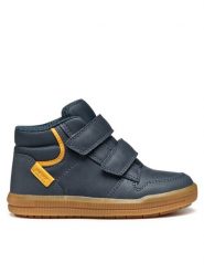 Geox Sneakersy J Arzach J364AB 0MEFU C4229 D Granatowy. Niebieskie buty sportowe chłopięce Geox, ze skóry, bez zapięcia. Za 179.99 zł.