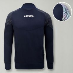 Kobieta Bieganie Kurtka Lekka z Kapturem Niebiesko-Niebieska. Niebieskie kurtki damskie LEGEA, xs, bez wzorów, z materiału, bez kaptura. Za 128.00 zł.