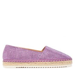 Espadryle Alma En Pena. Fioletowe espadryle damskie Alma En Pena, bez wzorów, bez obcasa. Za 399.99 zł.