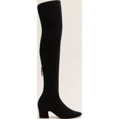 Mango - Kozaki Robi. Czarne kozaki damskie Mango. Za 229.90 zł.