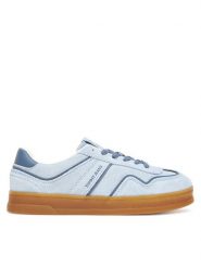 Tommy Jeans Sneakersy The Greenwich EN0EN02806 Niebieski. Niebieskie obuwie sportowe damskie Tommy Jeans, z jeansu, bez zapięcia. Za 329.99 zł.