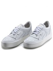 Anna Morellini Skórzane sneakersy "Velana" w kolorze białym rozmiar: 38. Białe obuwie sportowe damskie Anna Morellini, bez zapięcia. Za 346.99 zł.